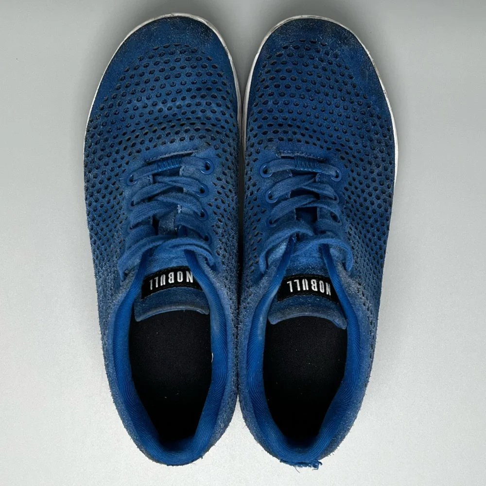 NoBull Navy Suede‎ Trainer Shoes Men’s Sz 9